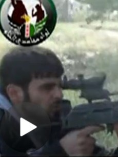 『合集』实拍:叙利亚士兵遭狙击手一枪爆头