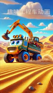 趣味工程车动画
