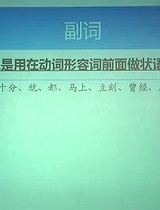 2011寒假高一语文目标清华北大：现代汉语语法常识2（校园课堂）