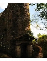 中世纪遗址拉罗什盖恩